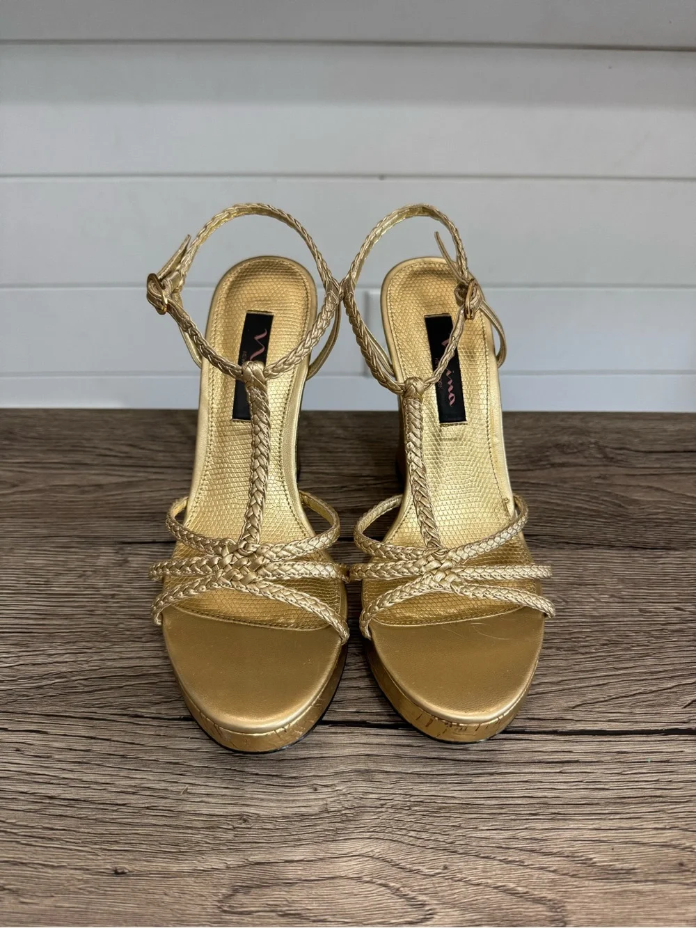 Nina wedge sandal